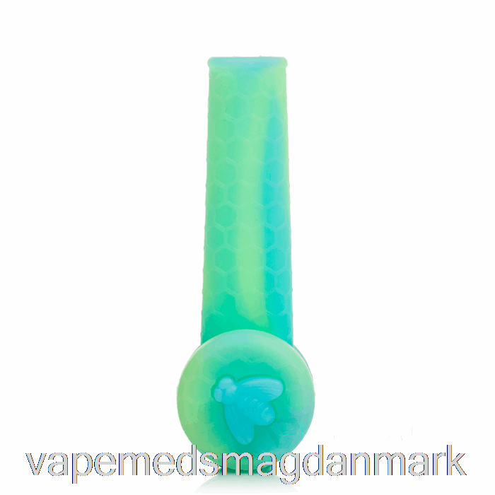 Vape Uden Nikotin Stratus Trio Silikone Rør Aqua Glød (uv Blå / Uv Grøn)
